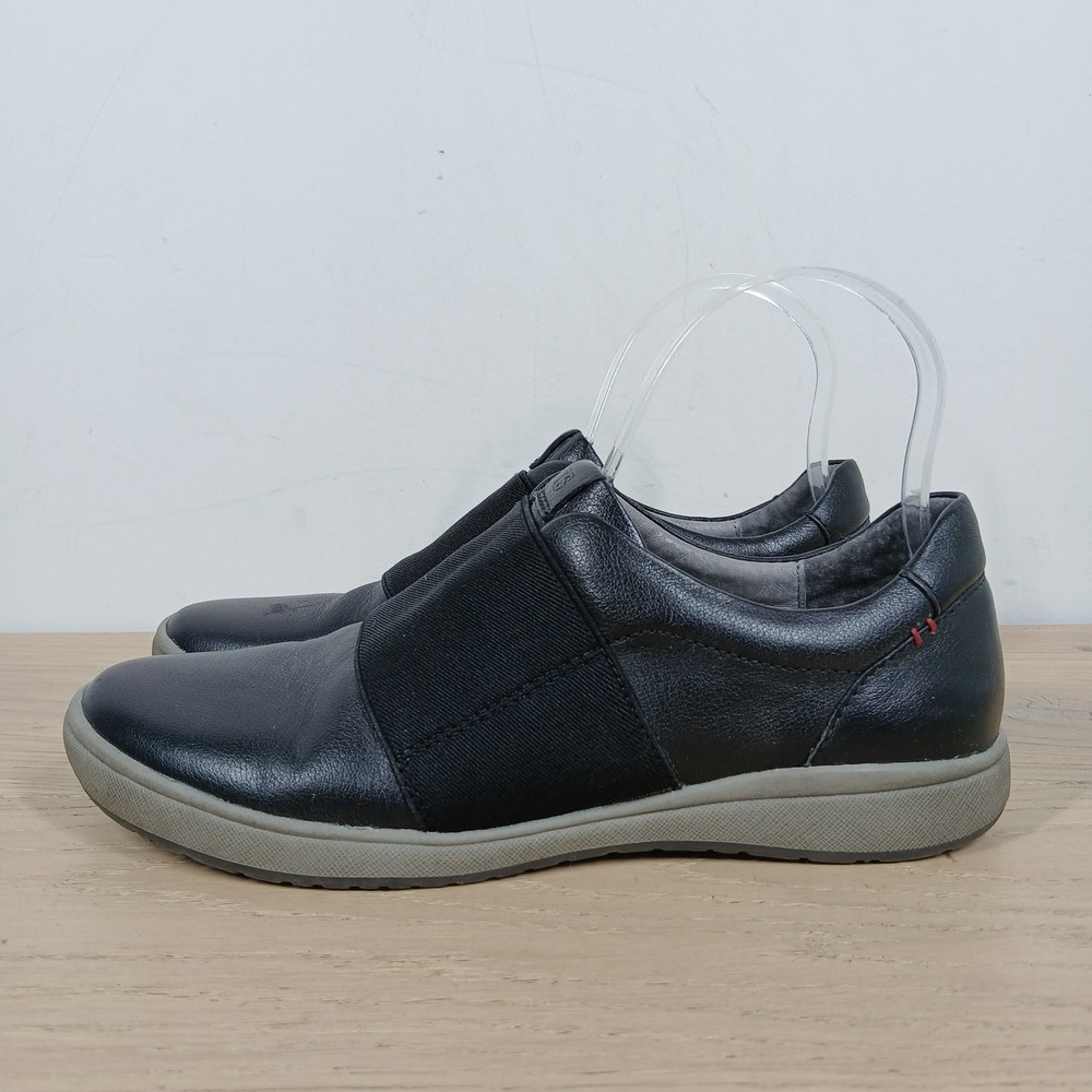 Josef Seibel Black Slip-On Sneakers